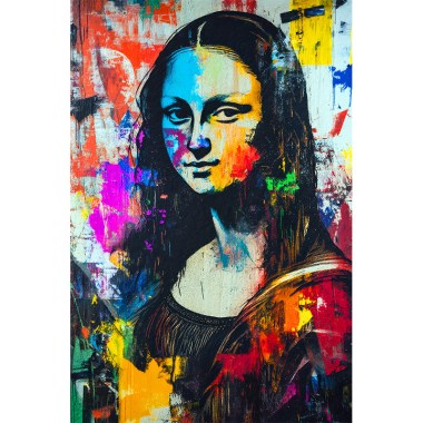 Mona Lisa Graffiti